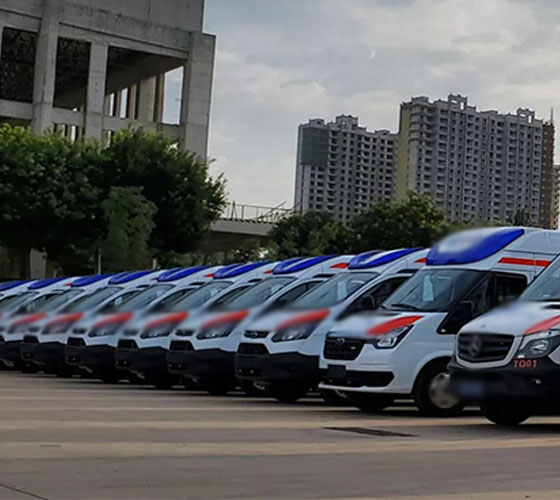 坪山区服务车队展示