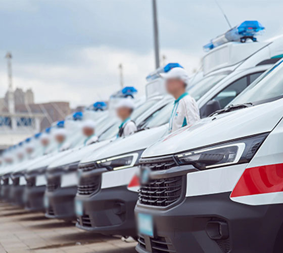 坪山区服务车队展示